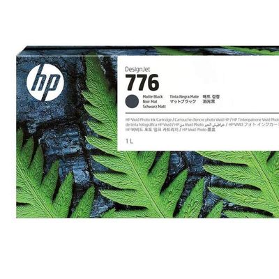 Cartucho de Tinta HP 776 Preta Fosca 1L PLUK 1XB12A