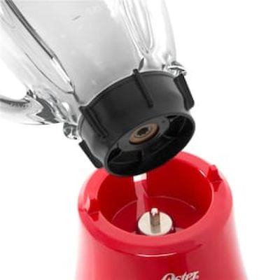 Liquidificador Oster Super Chef RR8 Vermelho com Copo de Vidro 750W e 8 Velocidades Vermelho