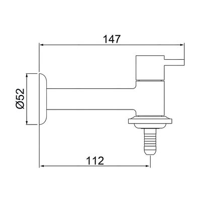 Torneira Para Tanque E Jardim 1153 C42 Lorenzetti