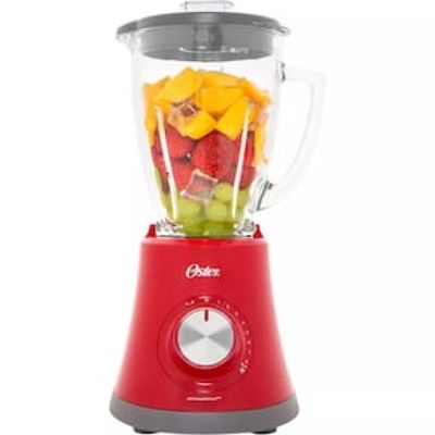 Liquidificador Oster Super Chef RR8 Vermelho com Copo de Vidro 750W e 8 Velocidades Vermelho