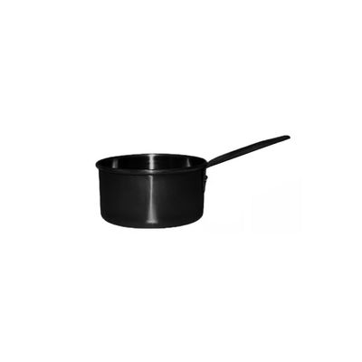Panelinha Couvert Preto Mini Panela Finger Food Buffet 120ml