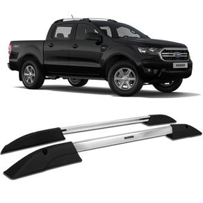 Rack De Teto Longarina Ranger 2013 a 2020 Polido Executive Bepo