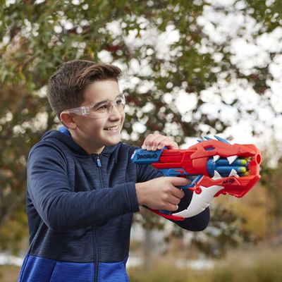 Lançador De Dardos Nerf Raptor Slash Dinosquad Hasbro F2476