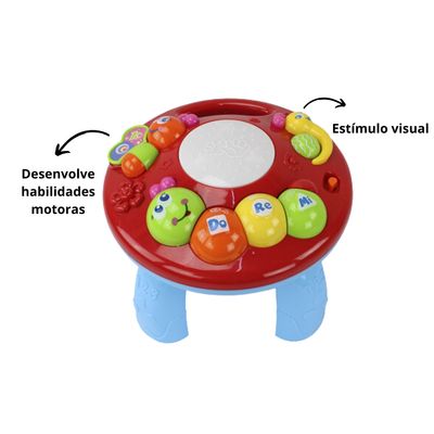 Mesinha de Atividades Infantil Divertida Didática - Bbr Toys