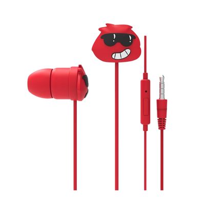 Fone Ouvido Infantil The JellieMons Xtrad LC869 Bax Vermelho