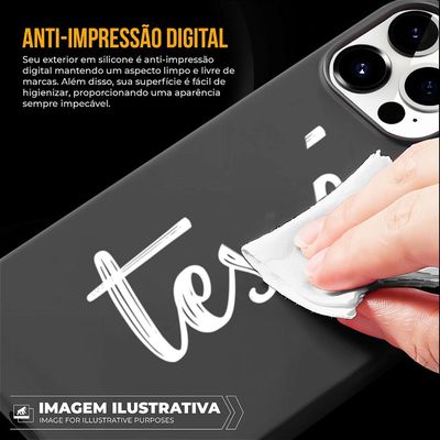 Kit Capa Silicon Premium e Película Hydrogel HD para iPhone 16 Pro - Gshield