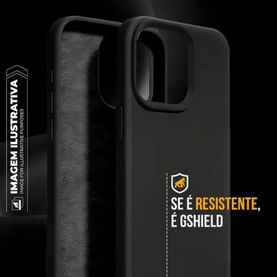Kit Capa Silicon Premium e Película Hydrogel HD para iPhone 16 Pro - Gshield