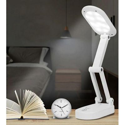 Luminaria De Mesa Touch Abajur Recarregavel 3 Funções