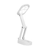 Luminária De Mesa Touch Dobrável Sem Fio Led 3 Funções