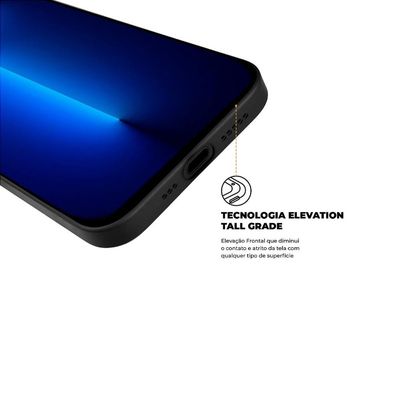 Capa para iPhone 13 Pro Max - Silicon Premium Preta - Gshield