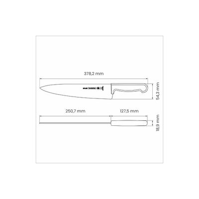 Faca para carne 10"