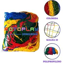 Trampolim Cama Elástica Pula Pula 1,40m Pequena Colorida Infantil Playground