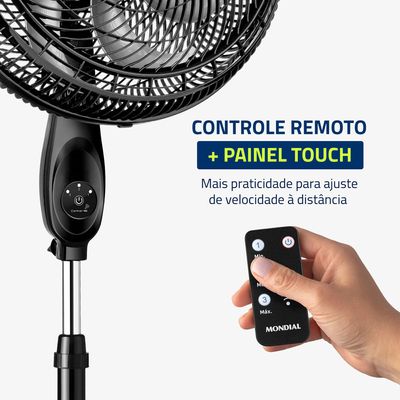 Ventilador de Coluna Turbo Mondial 40CM  VTX-40C-8P-CR 110V