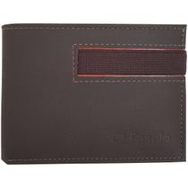 CARTEIRA MASCULINA COURO FASOLO ELÁSTICO K338 MARROM Cor:Marrom;Tamanho:Único;Gênero:Homem