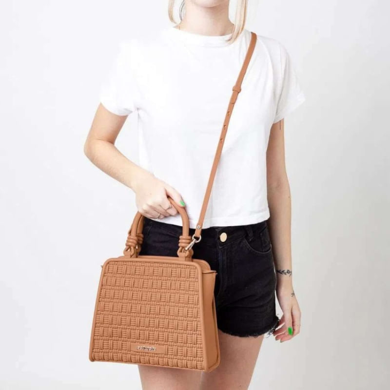 Bolsa Petite Jolie Emmy Feminina - Bege