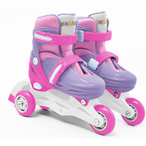 Kit-Patins-Roller-Rosa-28-31-Play-Fun-1807226