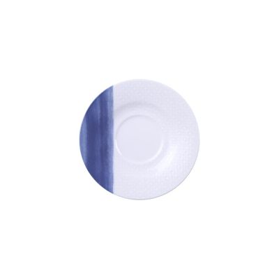 Conjunto Xícara e Pires de Chá Tramontina Soho em Porcelana Decorada 185 ml 2 Peças