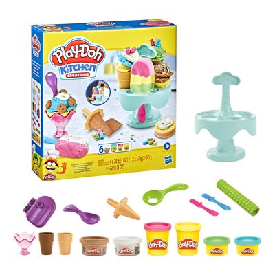 Conjunto Play-Doh Carrossel Sorvete Hasbro