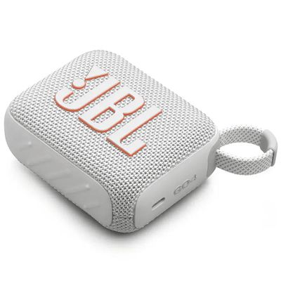 Caixa de Som Portatil JBL GO4 com Bluetooth - 28913762  Branco