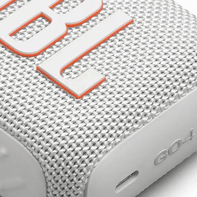 Caixa de Som Portatil JBL GO4 com Bluetooth - 28913762  Branco