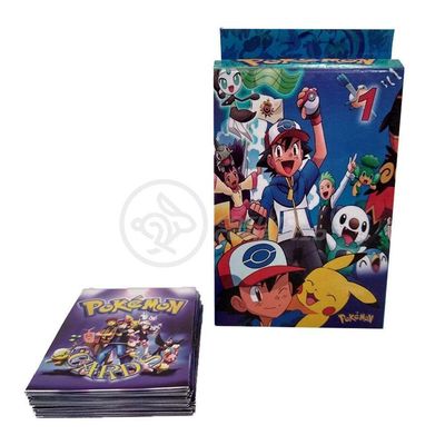 Cartas Batalha Jogo Combate Rank Pokemon Go Moedas Cartas Infantil 50 Cards
