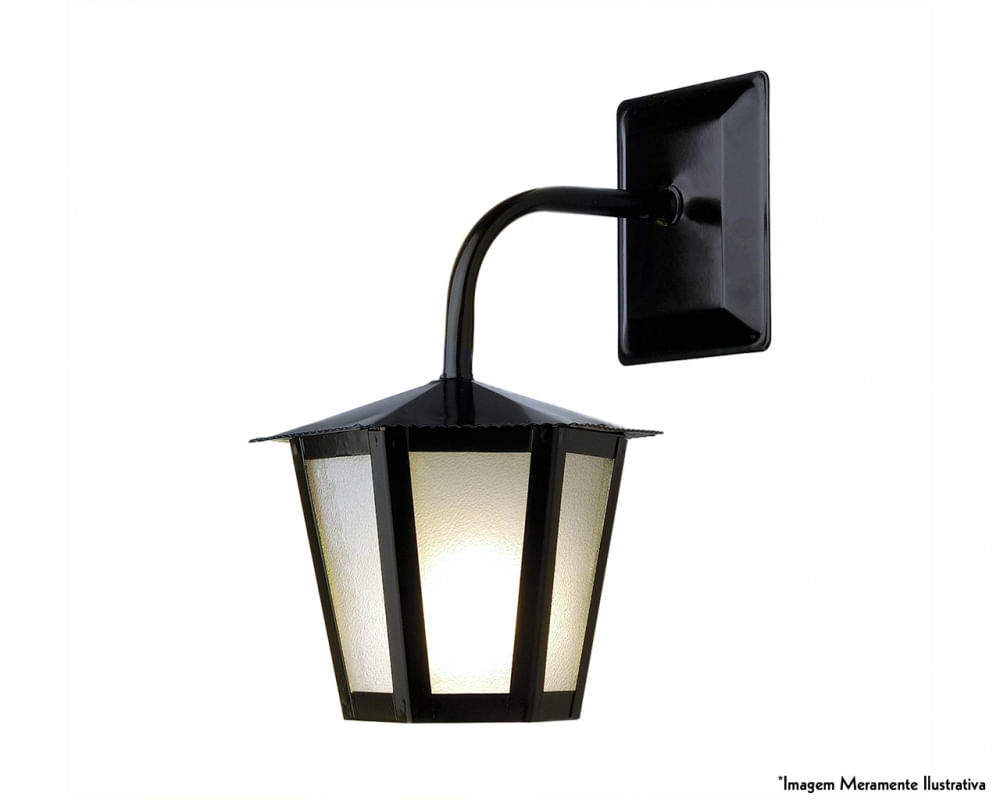Luminaria Fixa Parede Sext Branca L1-B