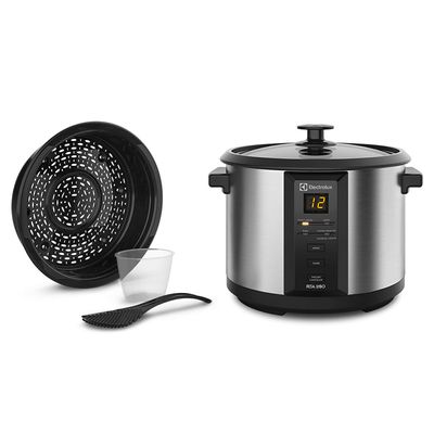 Panela Elétrica Electrolux por Rita Lobo 1,8L Preta Experience Digital (ECC20) 127V