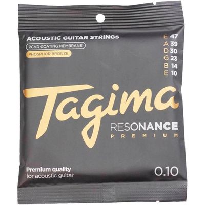 Encordoamento para Violão .010-.047 Resonance Premium Tagima