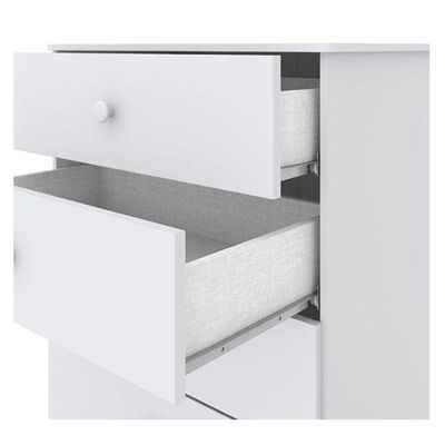 Cômoda Infantil Amarelinha Branco Brilho - Henn