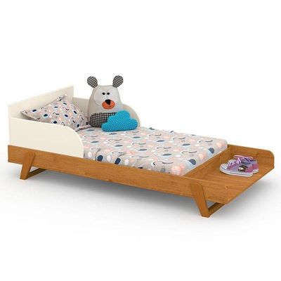 Berço Multifuncional Bkids Off White Freijó Eco Wood Com Colchão Gazin - Matic