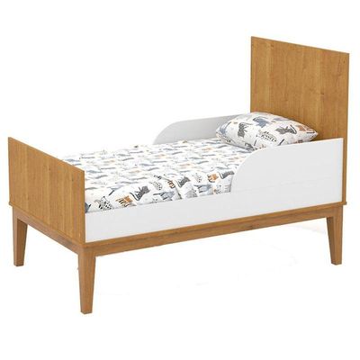 Berço Americano Unique Freijó Branco Soft Eco Wood - Matic