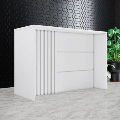 Bancada Gourmet Americana Branco Hp - Henn