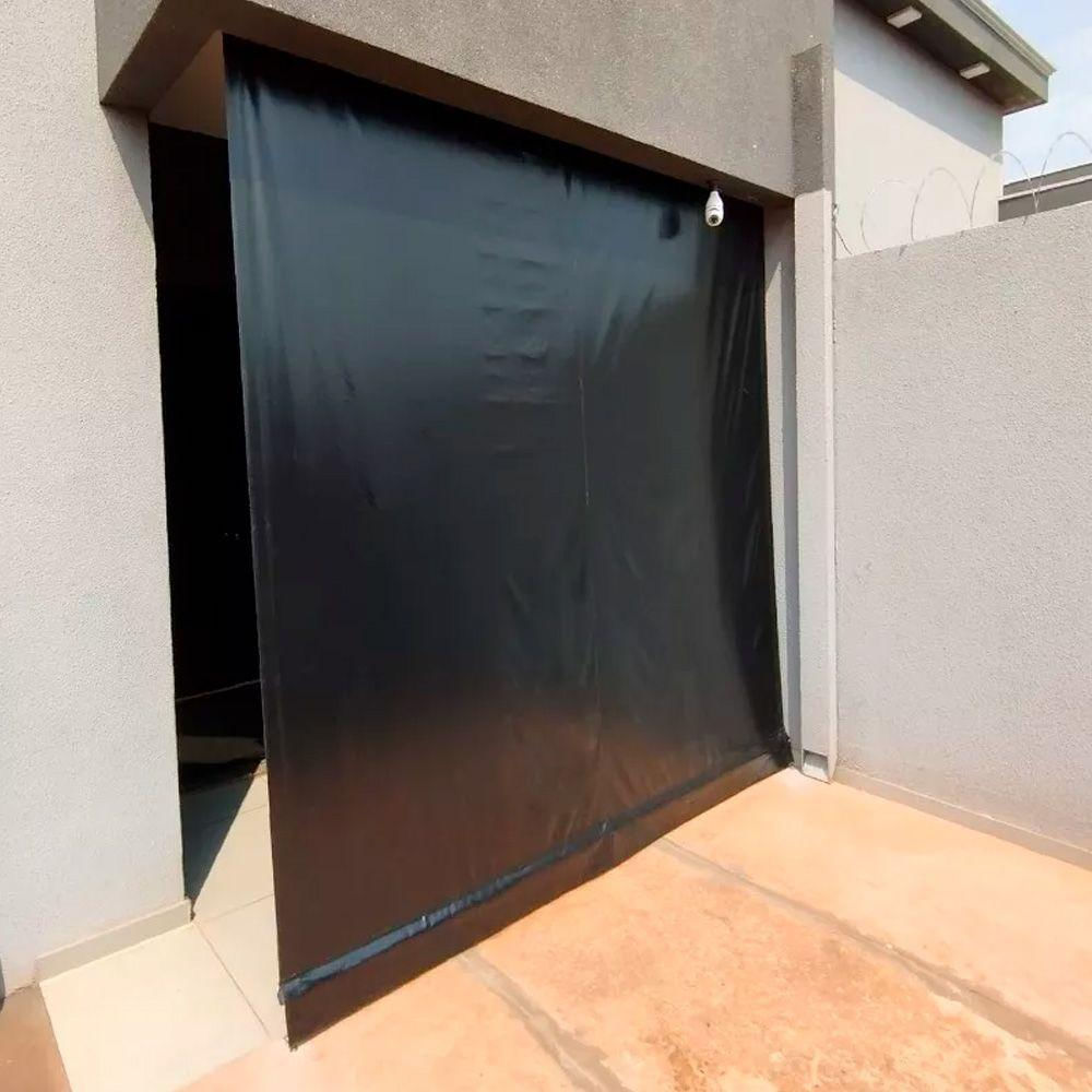 Toldo Cortina Preto - 3,50m X 2,00m - Kit Completo