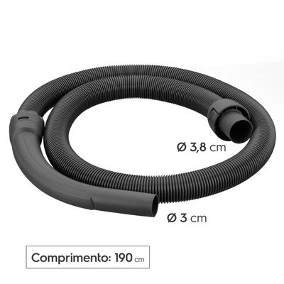 Mangueira Original Electrolux para Aspirador de pó FLEXC - FLEXN - FLEXS (HGVC01) Não se aplica