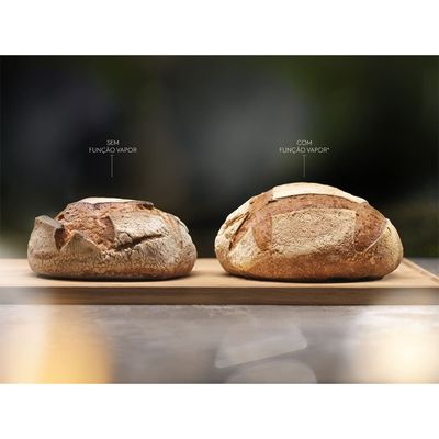 Forno de Embutir Electrolux Elétrico 72L a Vapor com FoodSensor Preto (OE8ES) 220V