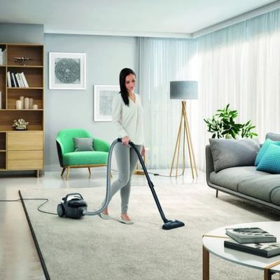 Aspirador de Pó sem Saco Electrolux 1400W Lite com Filtro HEPA Silencioso Branco (LIT31) 127V
