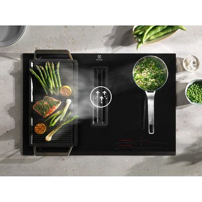 Cooktop de Indução 2 em 1 com Coifa Integrada Electrolux Expert (IE8CH) 220V
