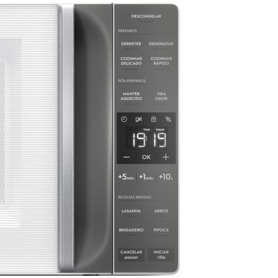 Micro-ondas Electrolux 23L Branco Efficient com Descongelamento Assistido (ME23B) 127V