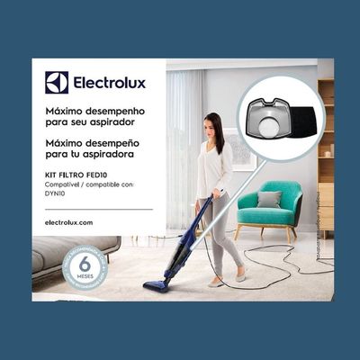 Kit Filtro Original para aspiradores - DYN10 (FED10) Electrolux Não se aplica
