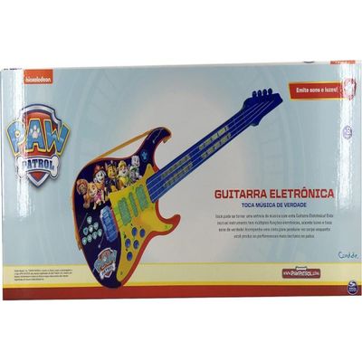 Guitarra Eletrônica Patrulha Canina