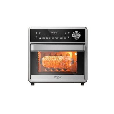 Forno Fryer Elétrico Dako Analógico 15Litros 1600W Inox 127V