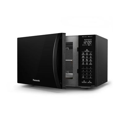 Microondas Panasonic Dupla Refeição 34L Black Glass - NN-ST66NBRU 110V