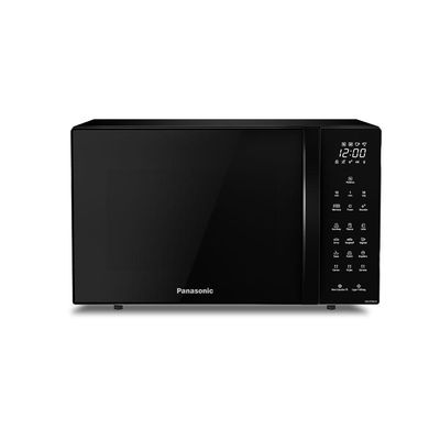 Microondas Panasonic Dupla Refeição 34L Black Glass - NN-ST66NBRU 110V