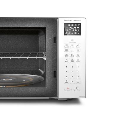 Micro-ondas Panasonic Dupla Refeição 34L Branco - ST65LWRU 220V