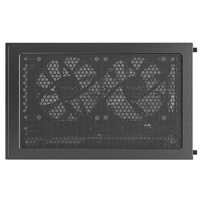 Gabinete Gamer ANTEC CX200M ARGB Painel Lateral Vidro TEMP MICRO-ATX/ITX com 3 FANS ARGB 120
