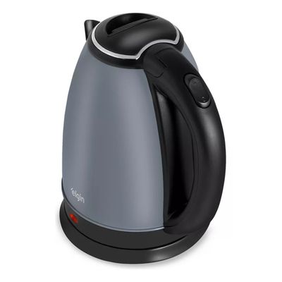 Chaleira Elétrica Inox Elgin Sem Fio 1,8 L Cinza Lunar 127v