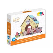 Passa Figuras Animais Da Fazendinha - 6023 - Babebi