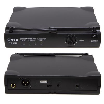 Kit 10 Microfones sem Fio TK U120 UHF Onyx