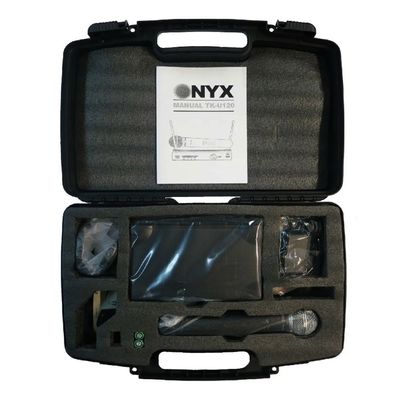 Kit 10 Microfones sem Fio TK U120 UHF Onyx