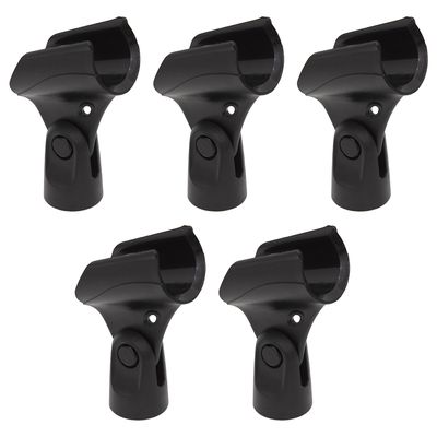 Kit 5 Suportes Cachimbo Para Microfone Sem Fio B18A Onyx